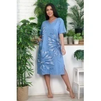 Платье 8241 (джинс)