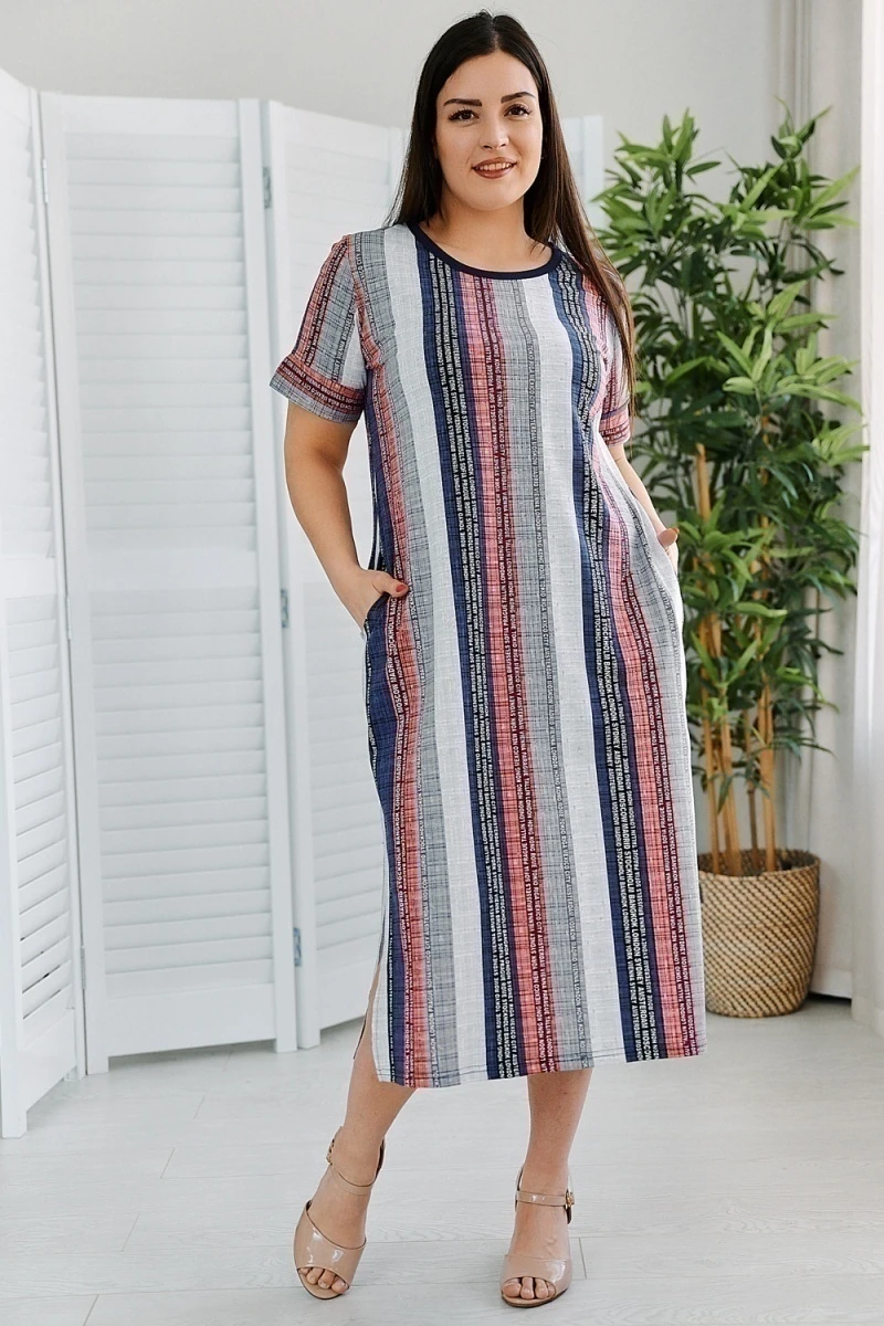 Платье 42186 (полоса)