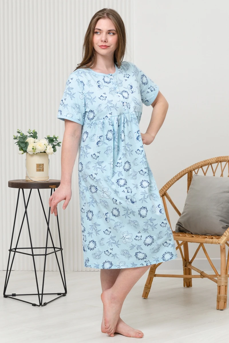 Сорочка 42289 (голубой)