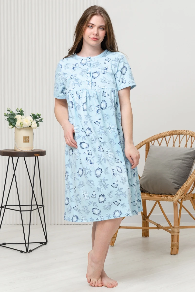 Сорочка 42289 (голубой)