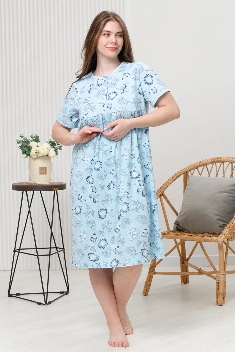 Сорочка 42289 (голубой)