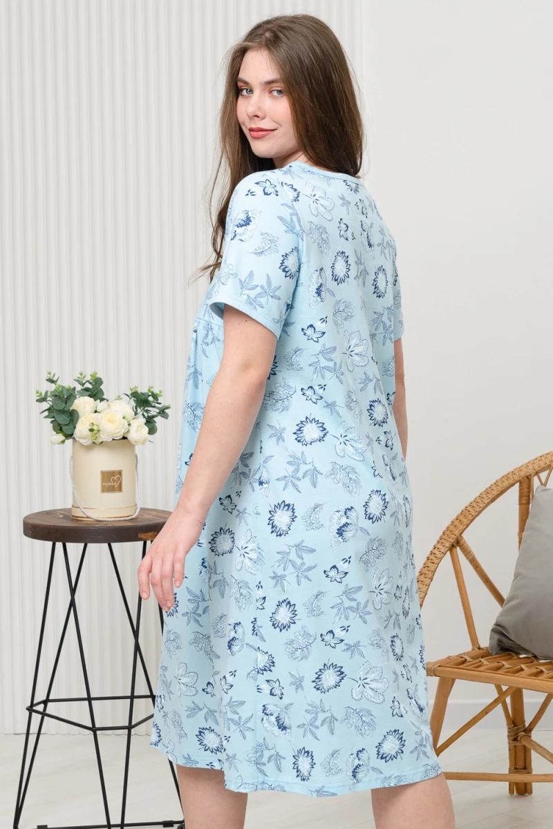 Сорочка 42289 (голубой)