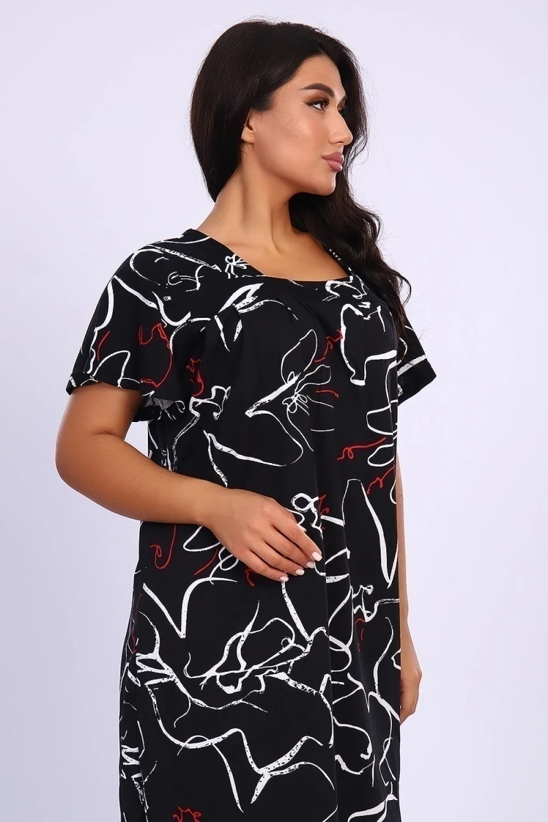 Сорочка 59165 (черный)