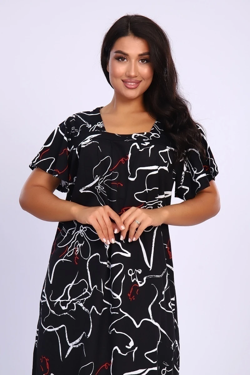 Сорочка 59165 (черный)