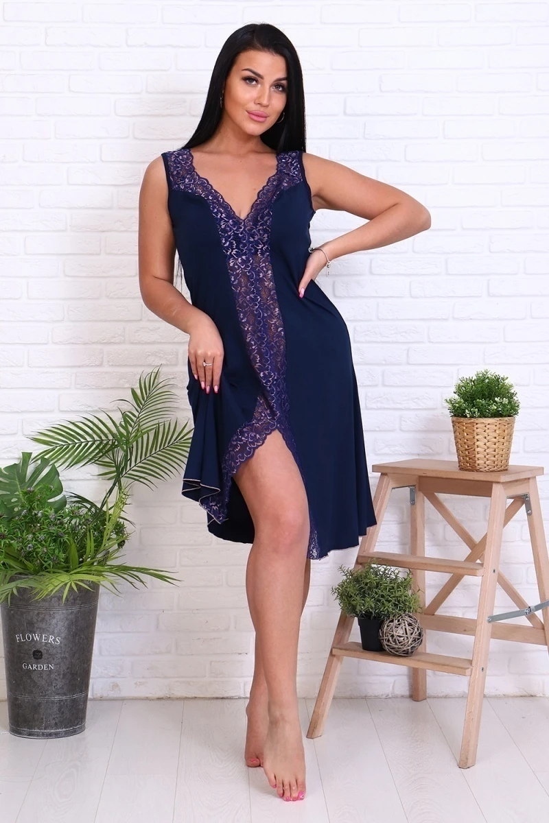 Сорочка 6416 (темно-синий)