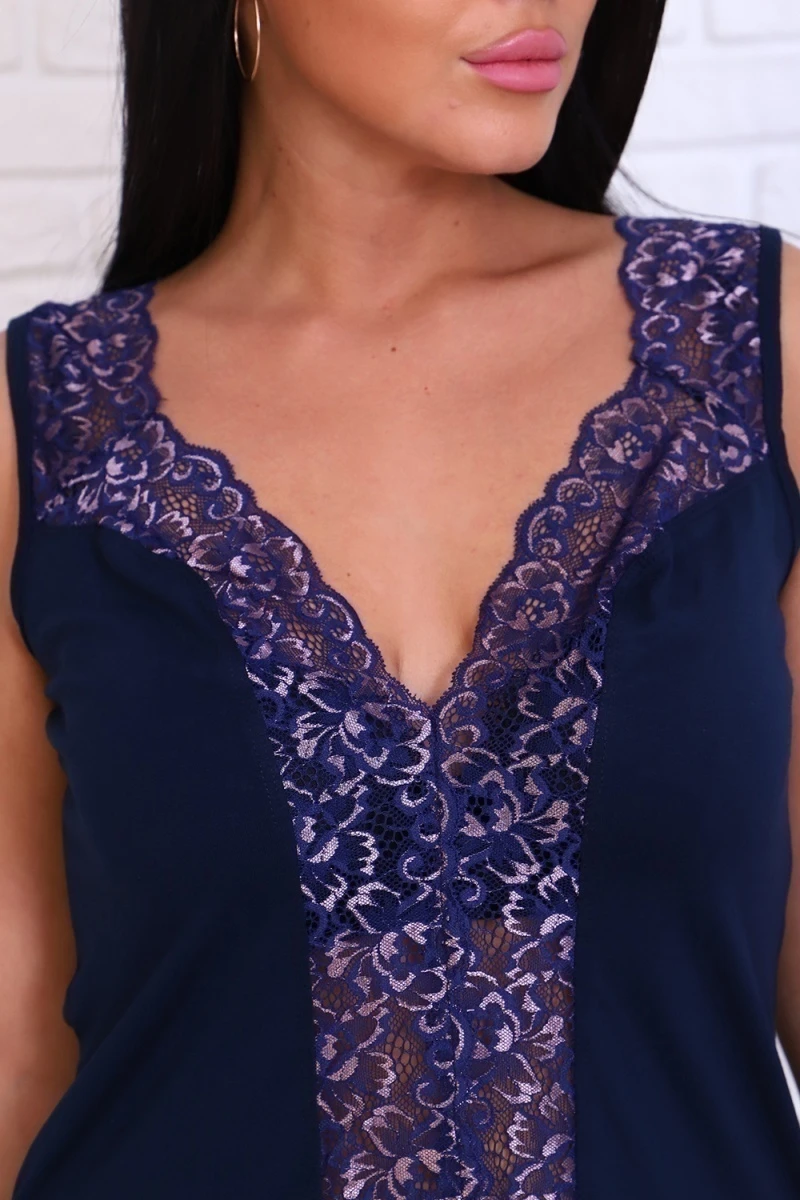 Сорочка 6416 (темно-синий)