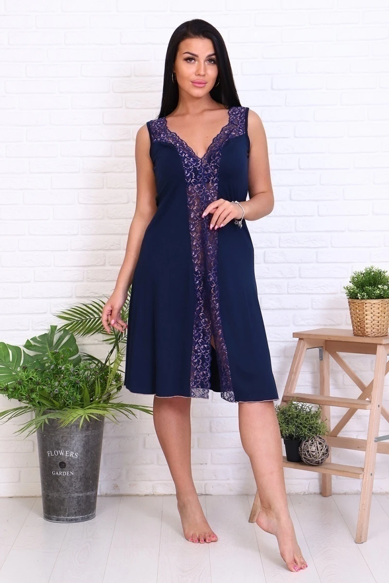 Сорочка 6416 (темно-синий)