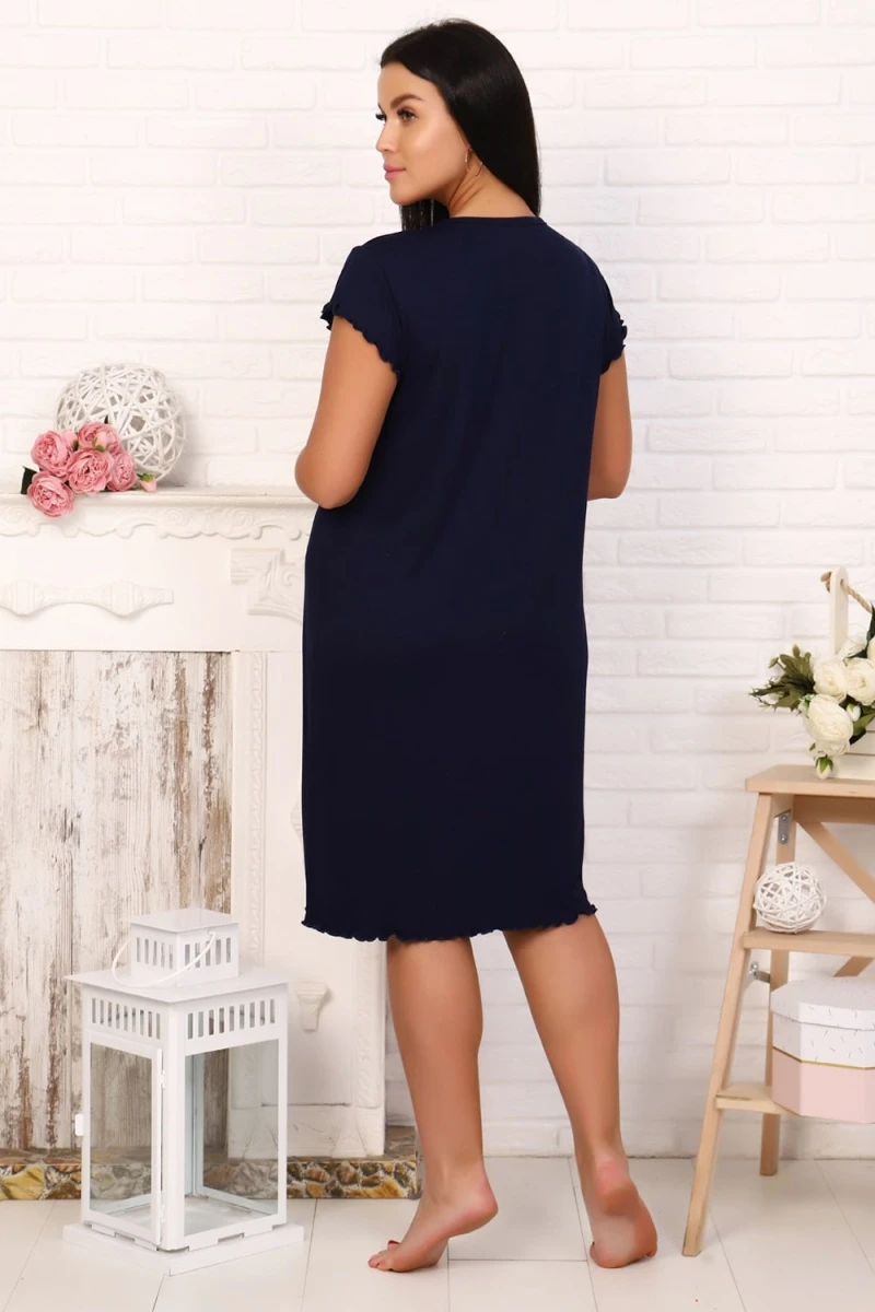 Сорочка 25721 (темно-синий)