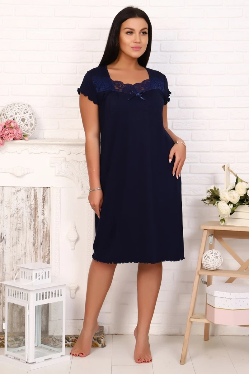 Сорочка 25721 (темно-синий)