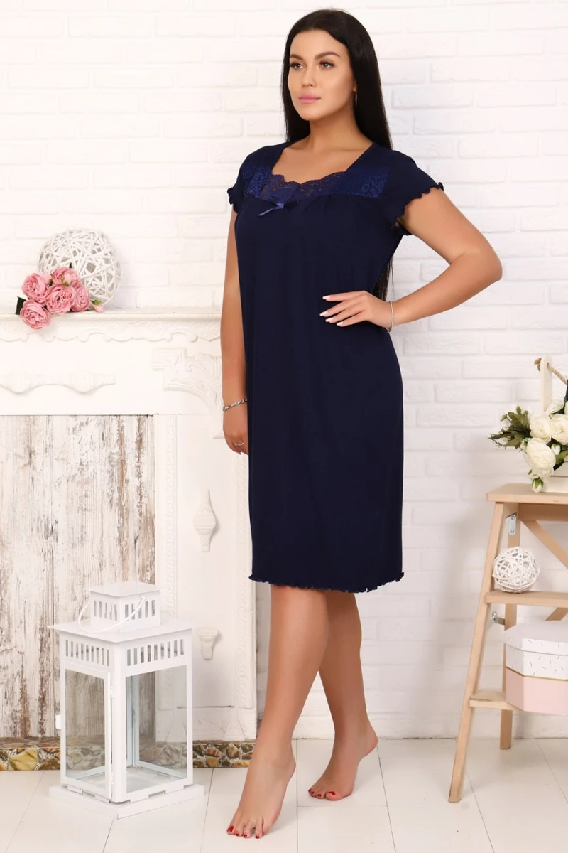 Сорочка 25721 (темно-синий)