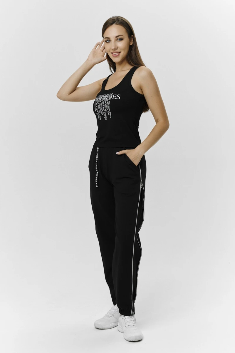 Майка 67015 (черный)