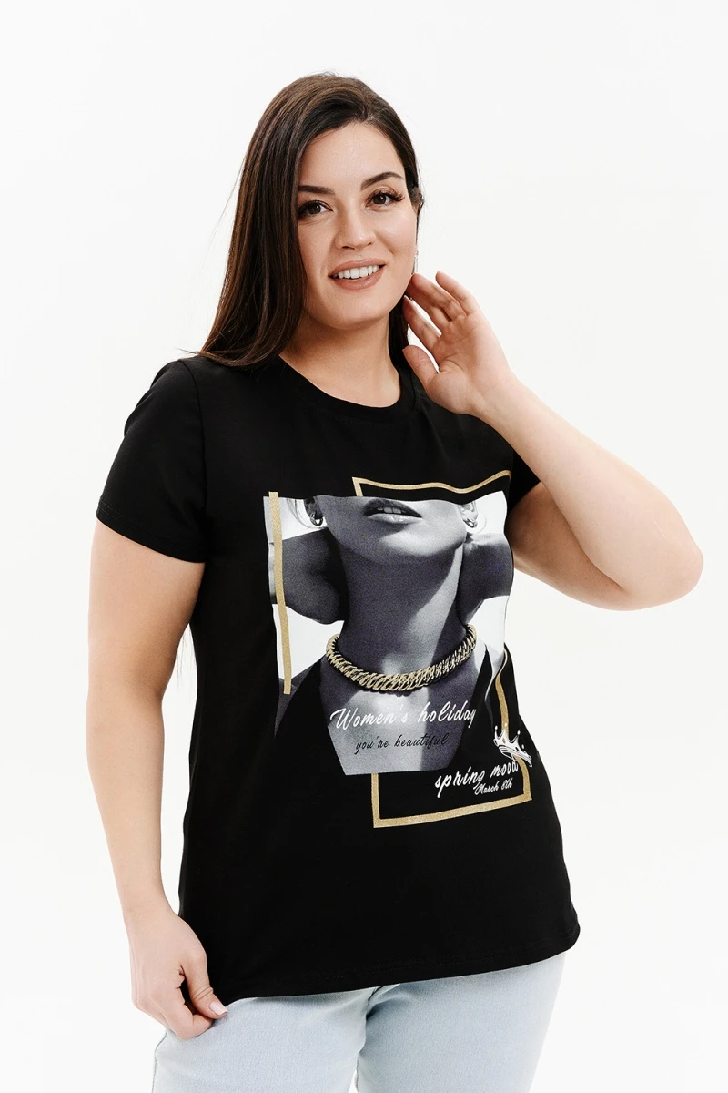 Подарочный набор 11805 (футболка + носки) (черный)