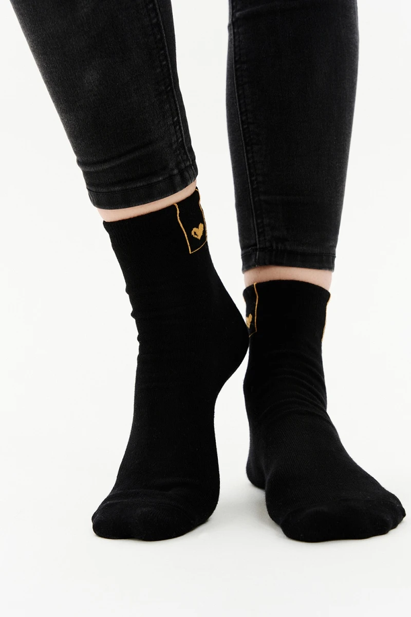 Подарочный набор 11805 (футболка + носки) (черный)