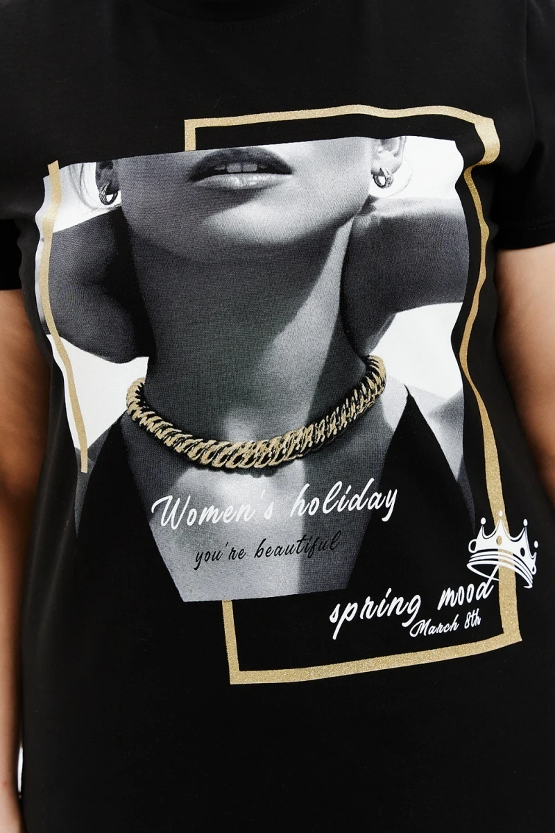 Подарочный набор 11805 (футболка + носки) (черный)