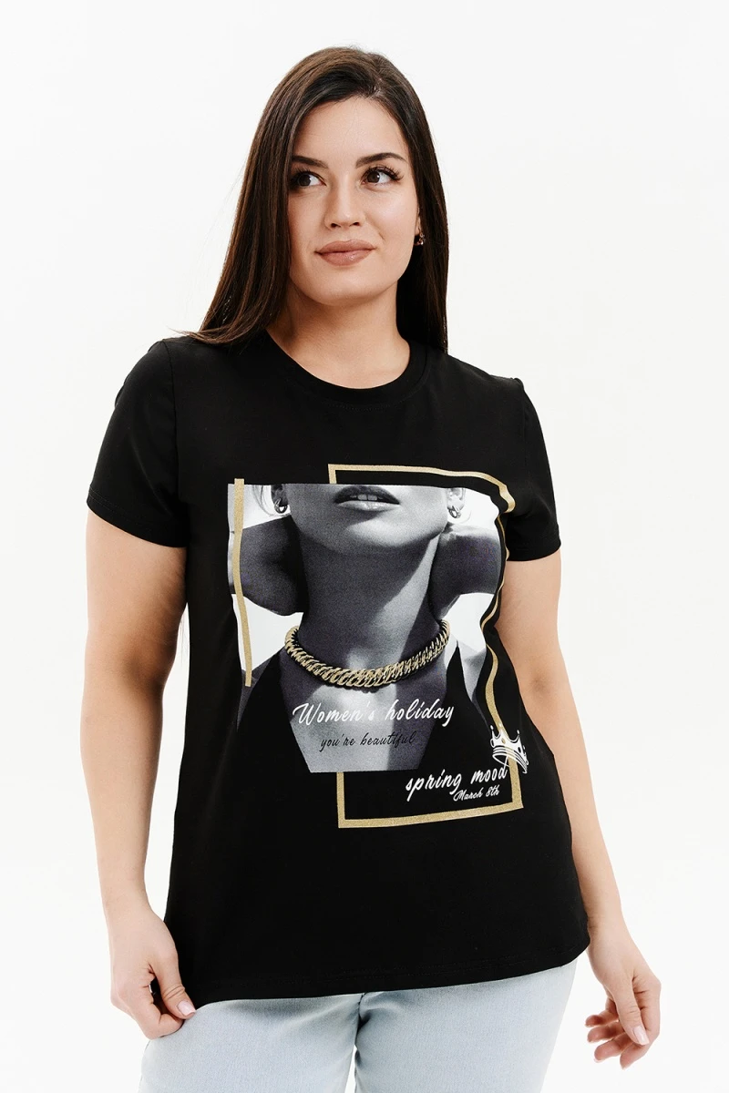 Подарочный набор 11805 (футболка + носки) (черный)