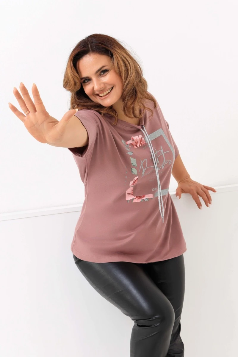 Футболка 50534 (лиловый)