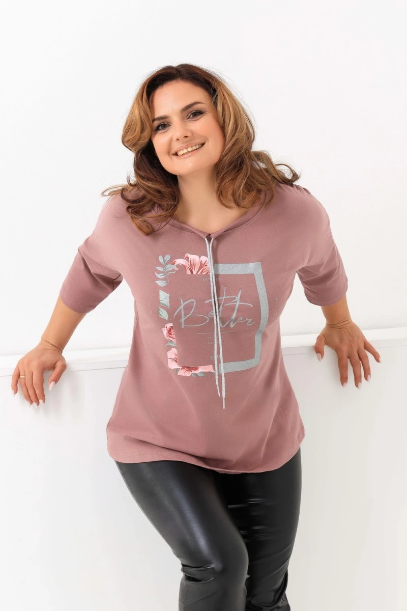 Футболка 50534 (лиловый)