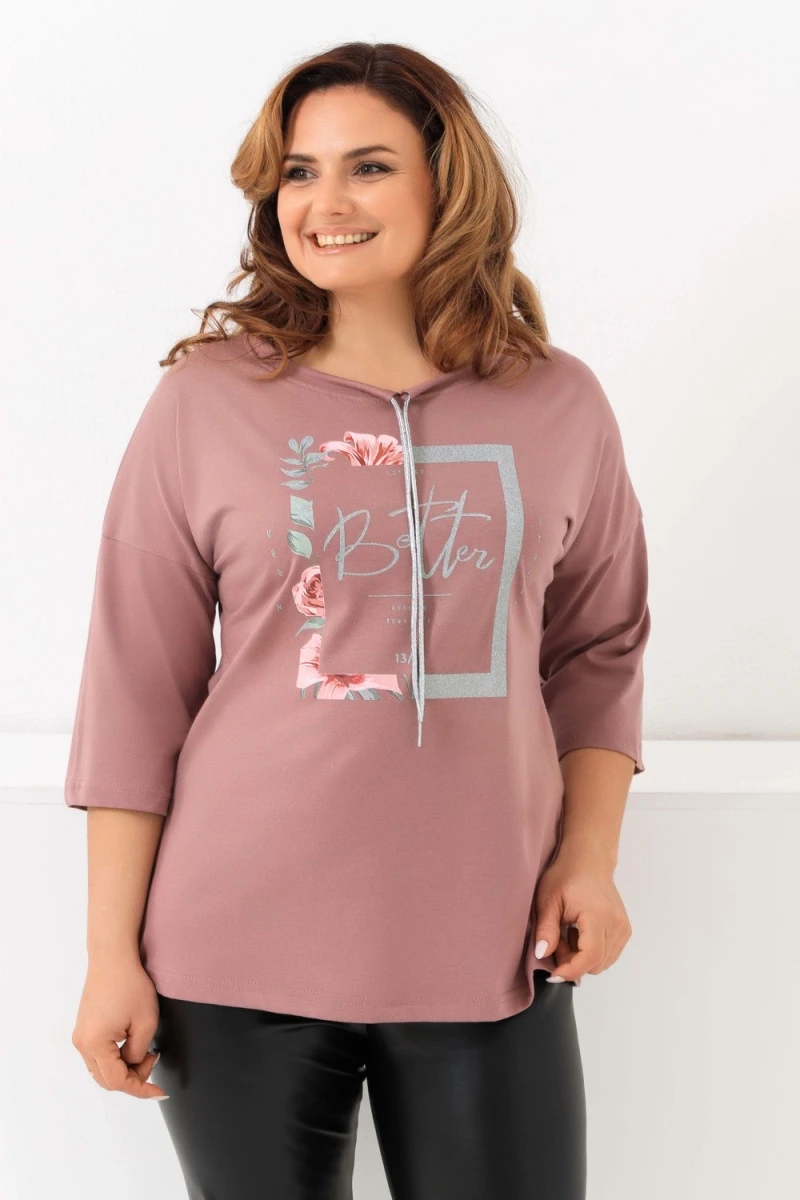 Футболка 50534 (лиловый)