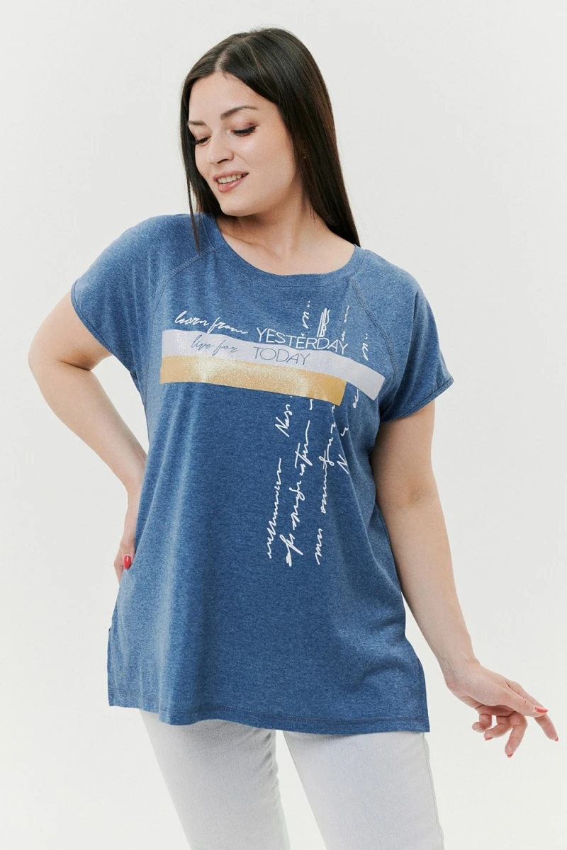 Футболка 8253 (индиго)