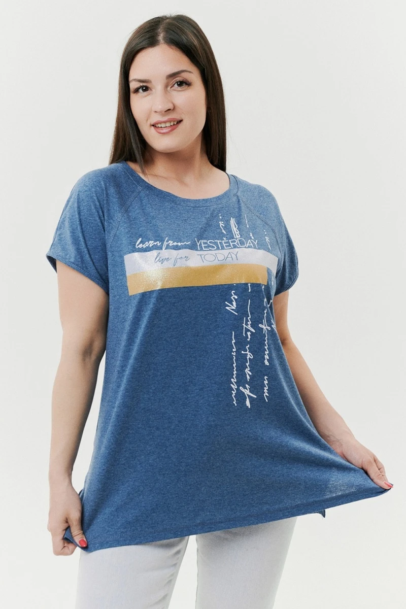 Футболка 8253 (индиго)