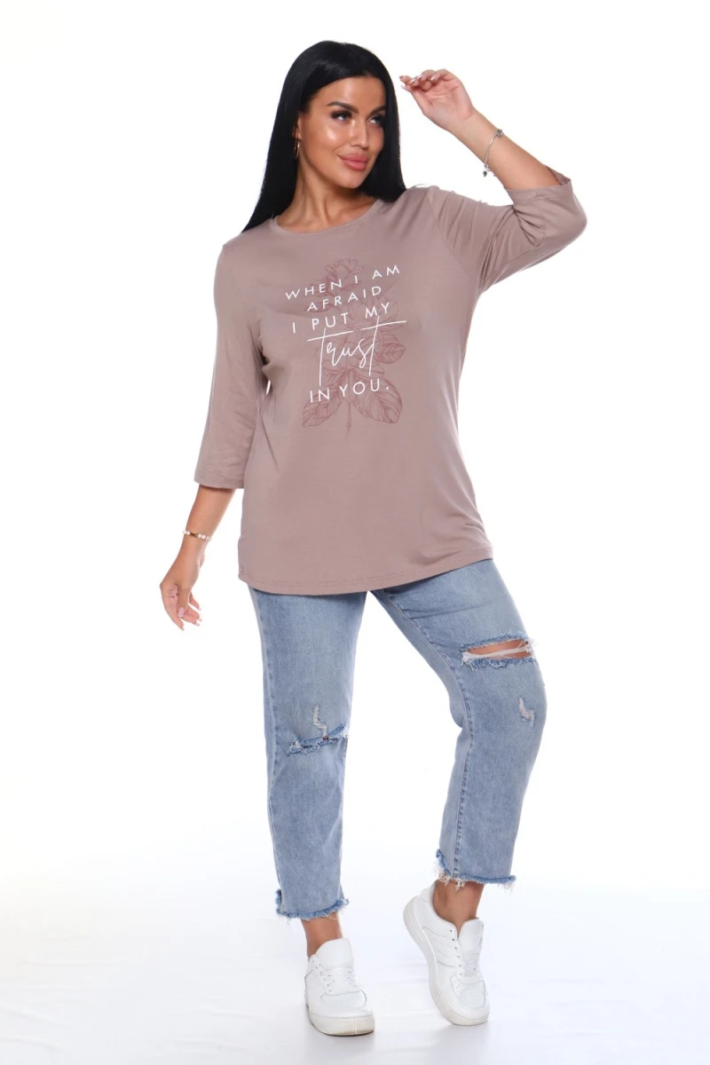 Футболка 6038 (бежевый)