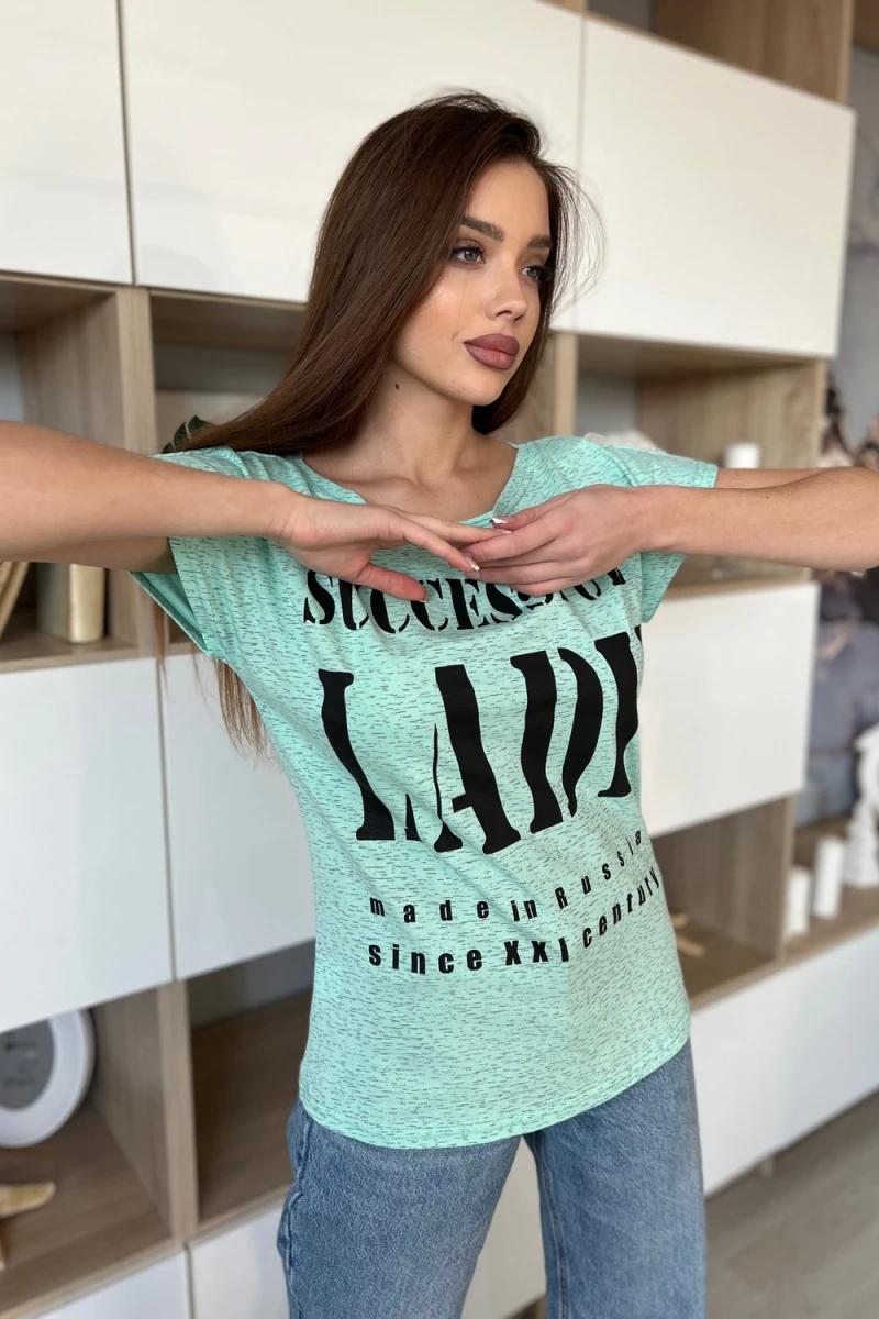 Футболка 359 (ментол)