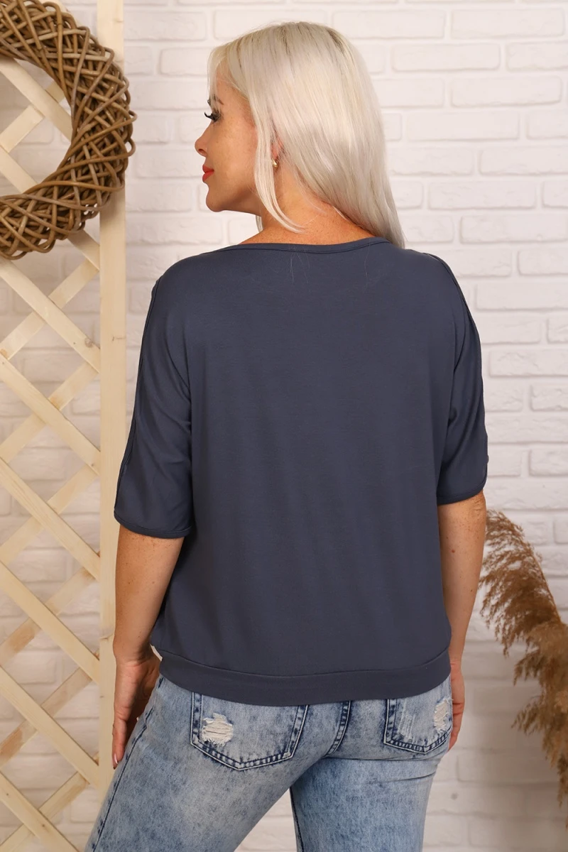 Футболка 24341 (темно-серый)