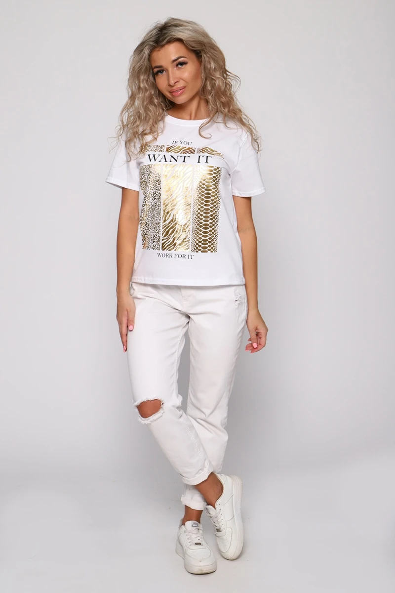 Футболка 70057 (белый)