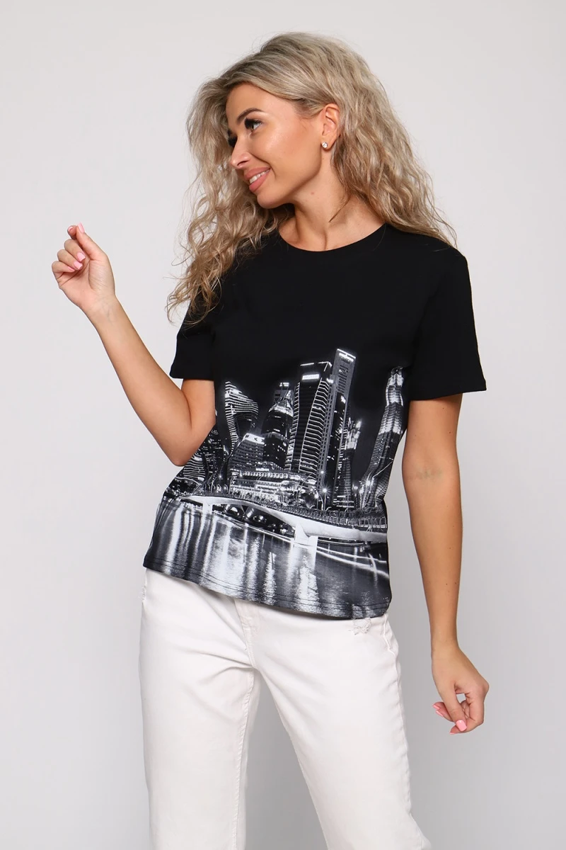 Футболка 70059 (черный)