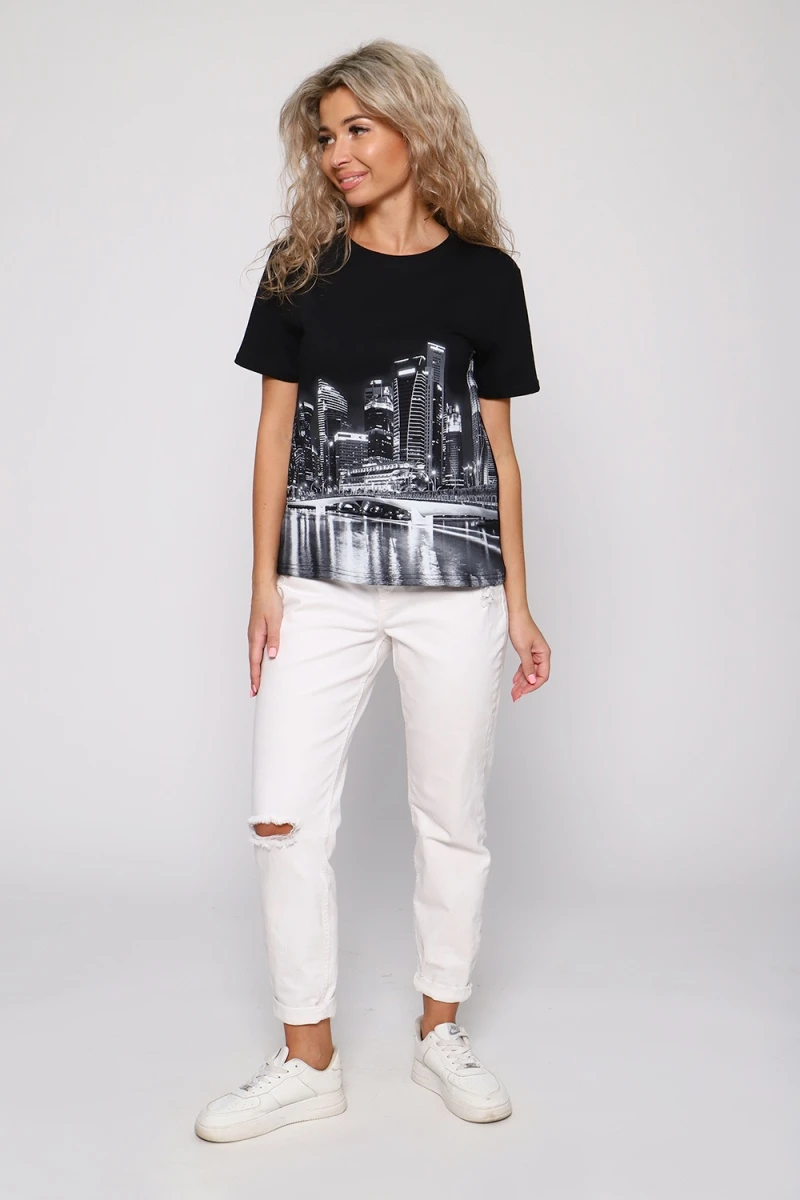 Футболка 70059 (черный)