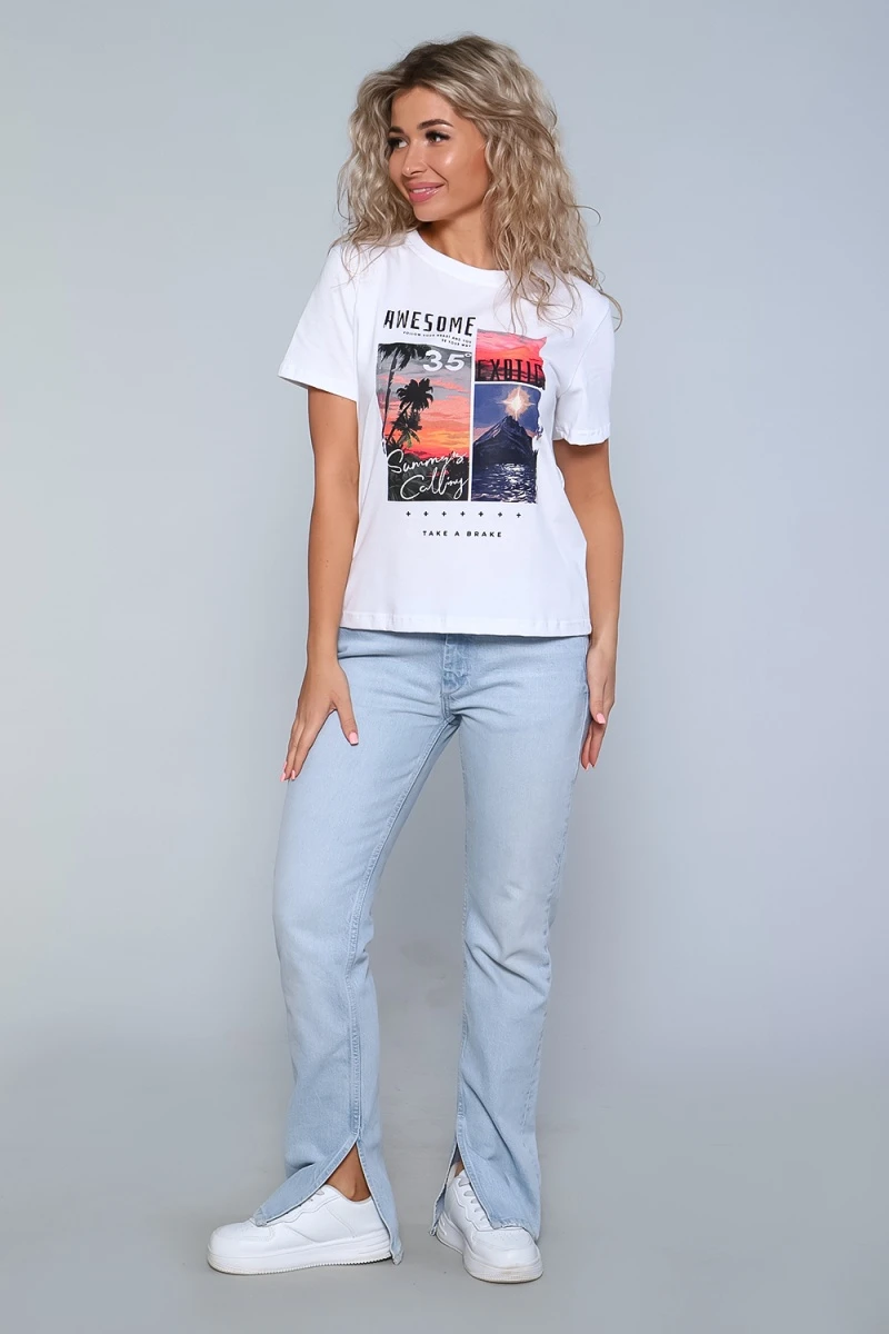 Футболка 70058 (белый)