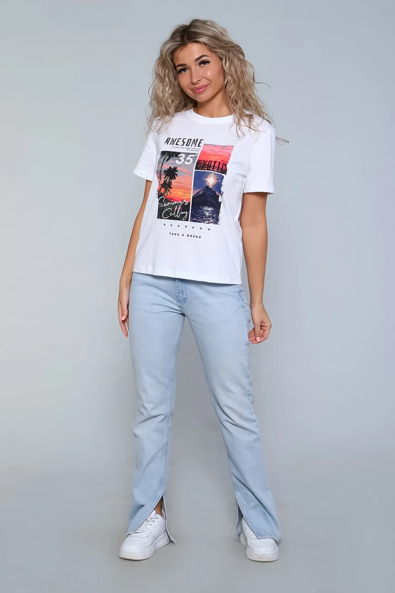 Футболка 70058 (белый)