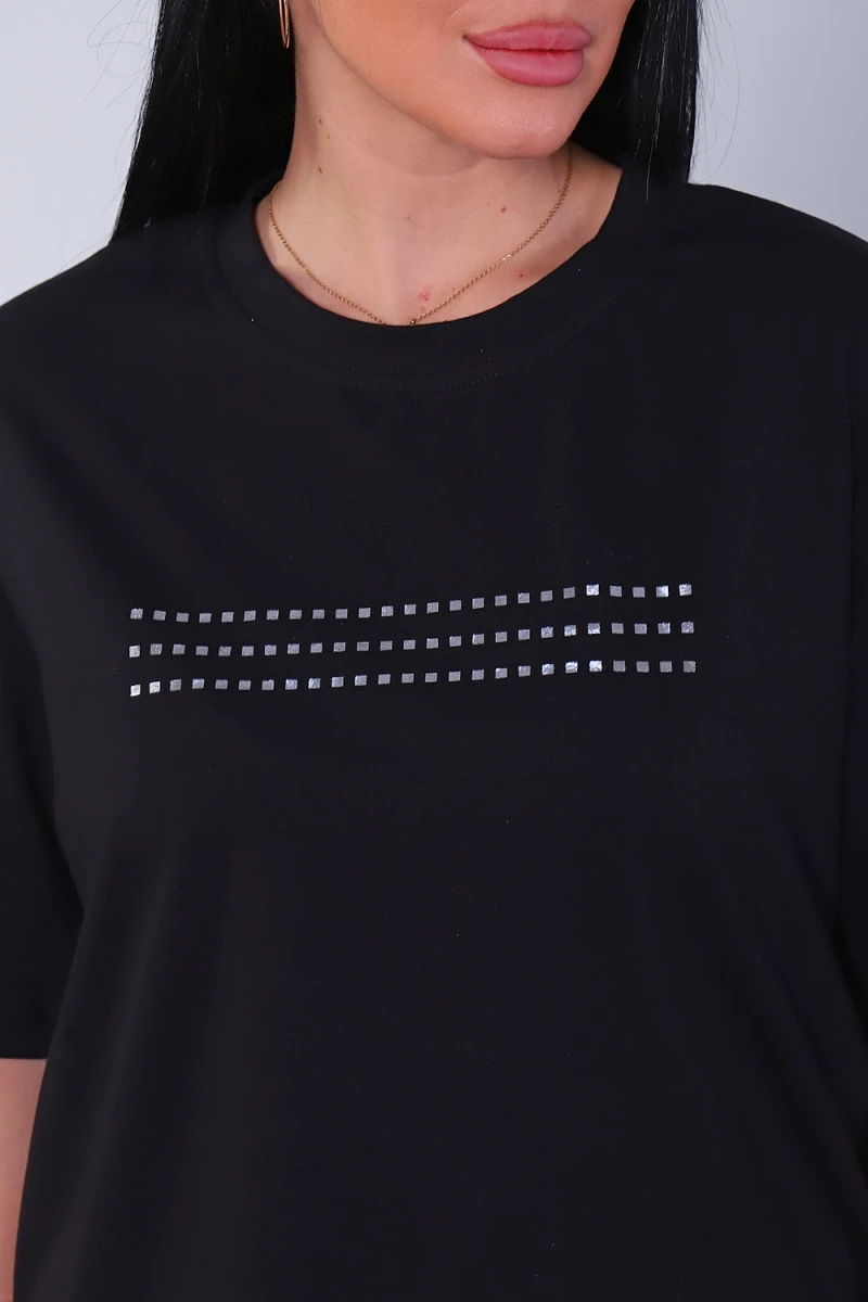 Футболка 82019 (черный)