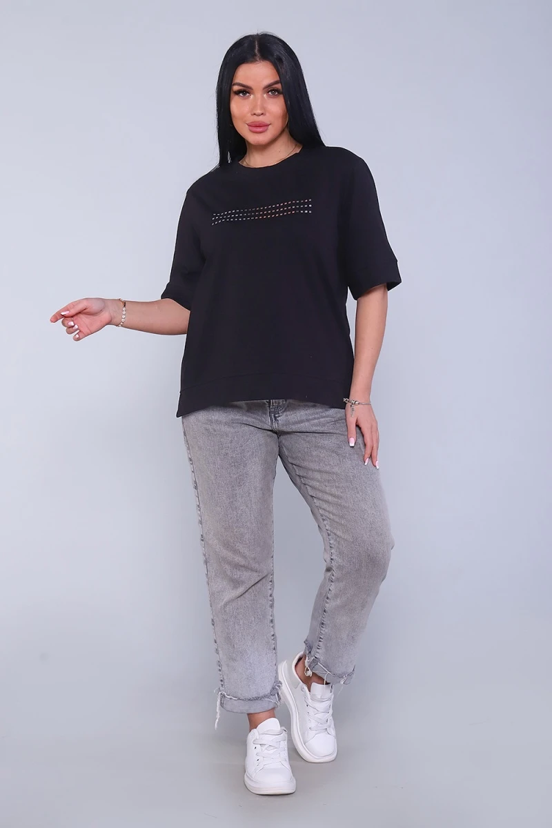 Футболка 82019 (черный)