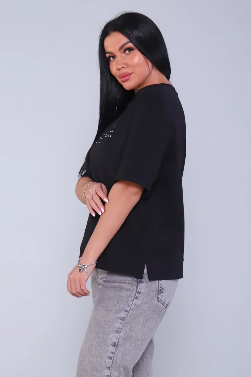 Футболка 82019 (черный)