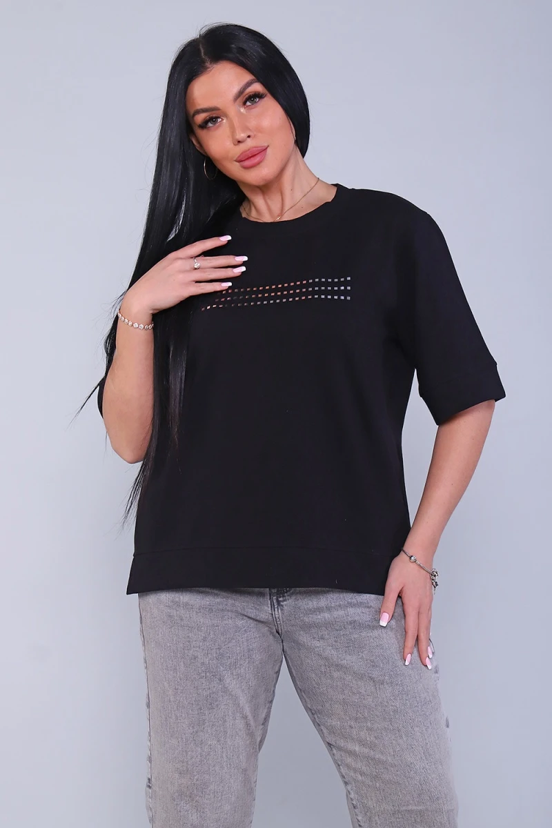 Футболка 82019 (черный)