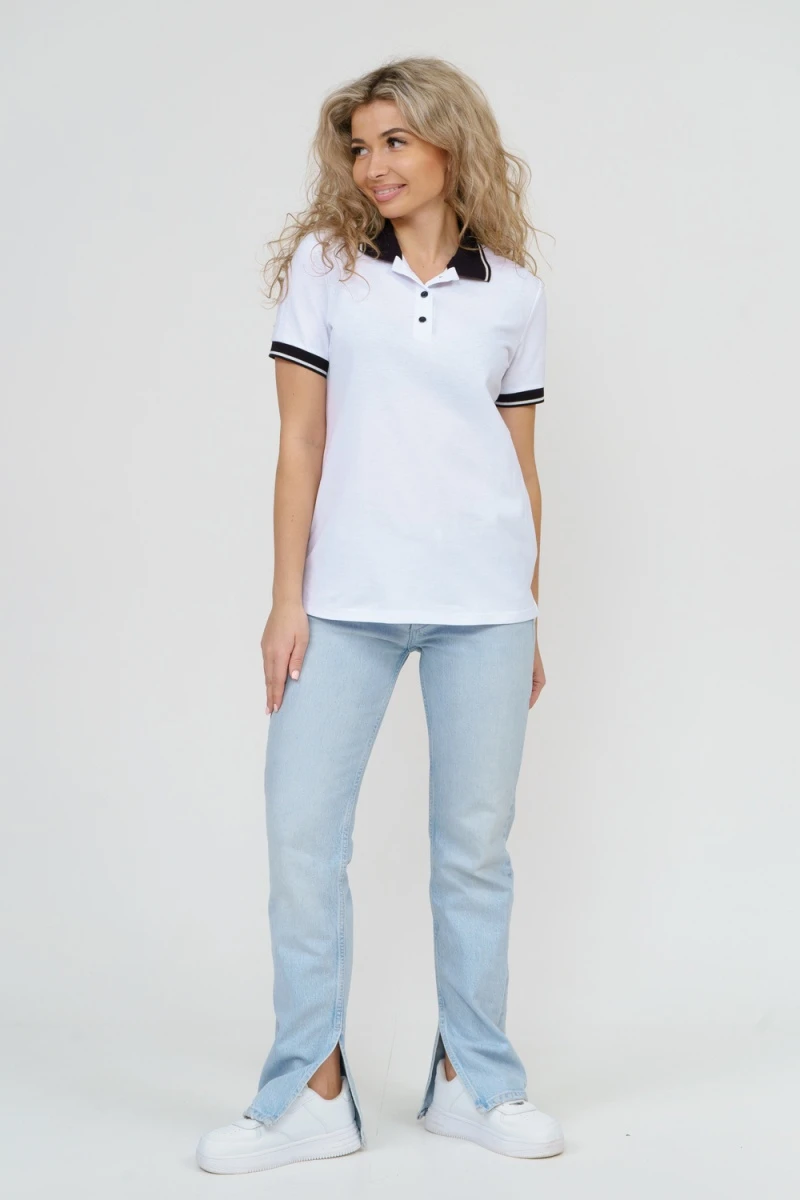 Футболка 36617 (белый/черный)