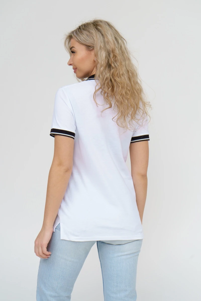 Футболка 36617 (белый/черный)