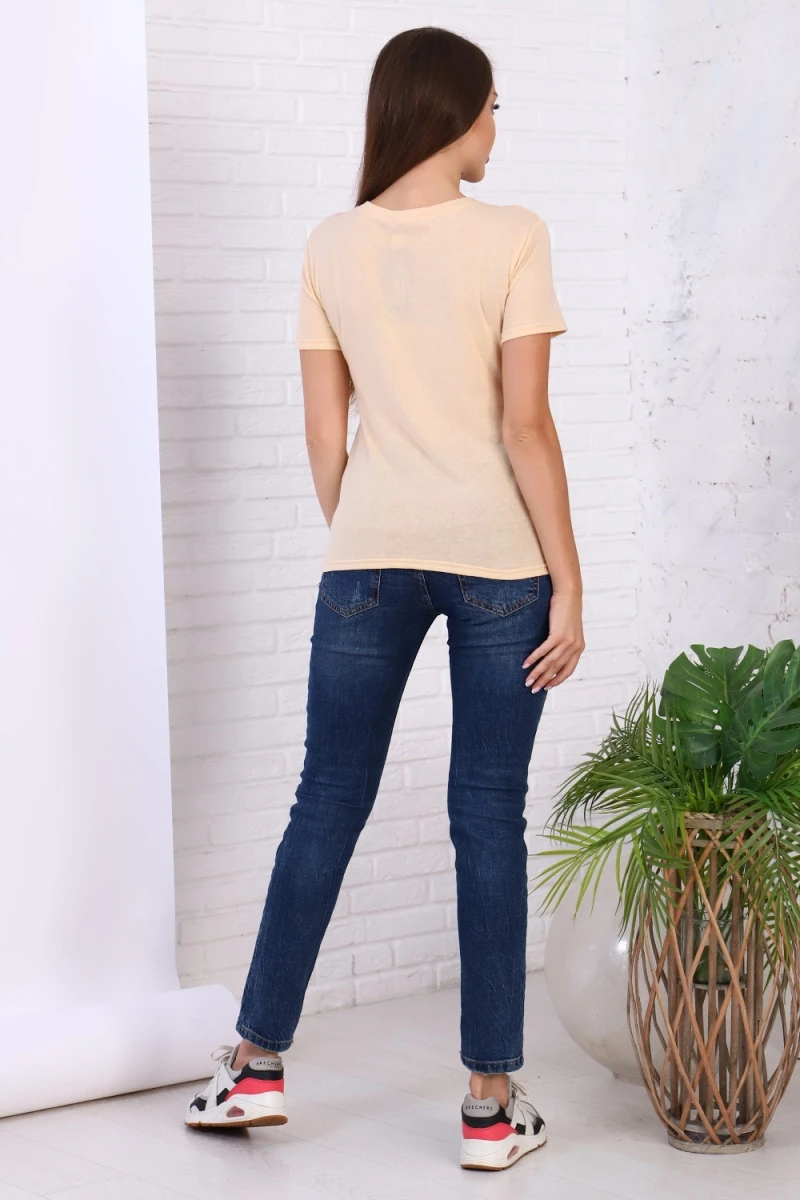 Футболка 36167 (бежевый)