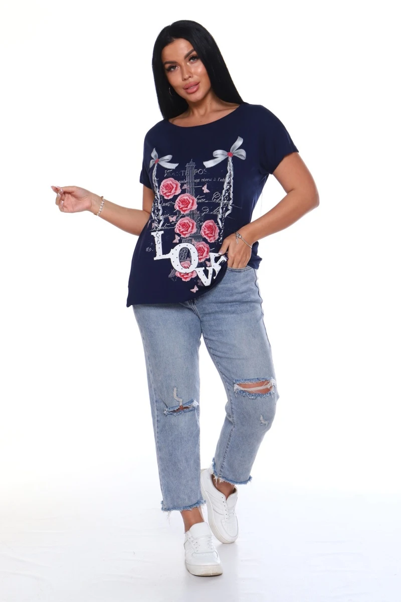 Футболка 5931 (темно-синий)