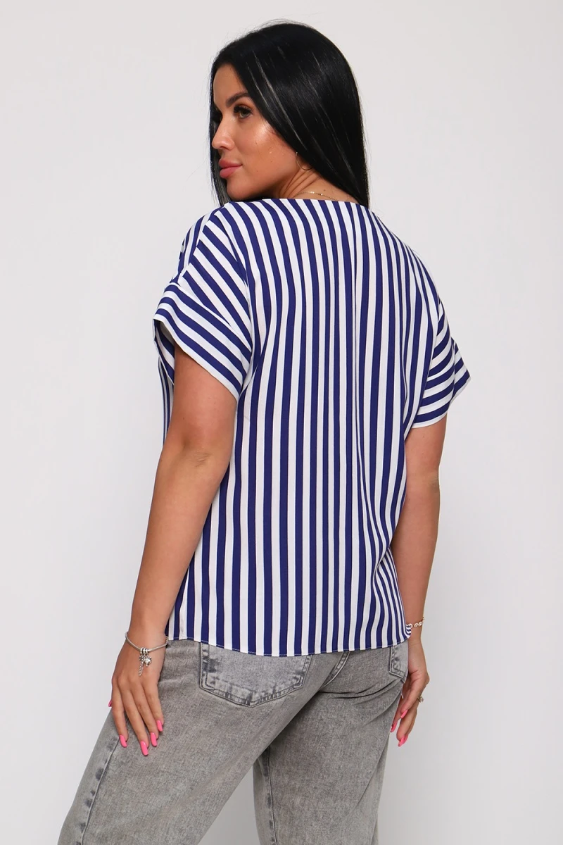Футболка 32716 (полоса джинс)