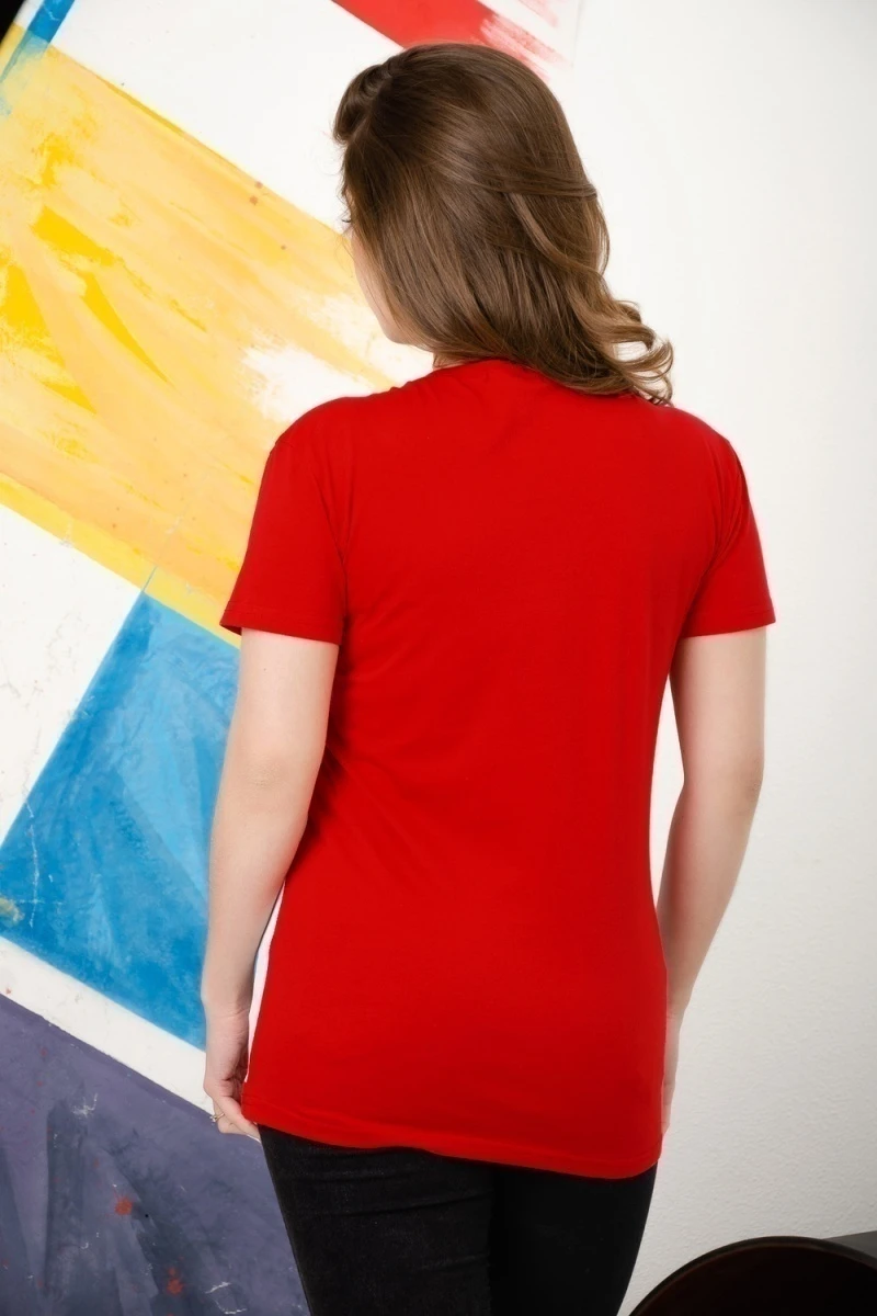 Футболка 25563 (красный)