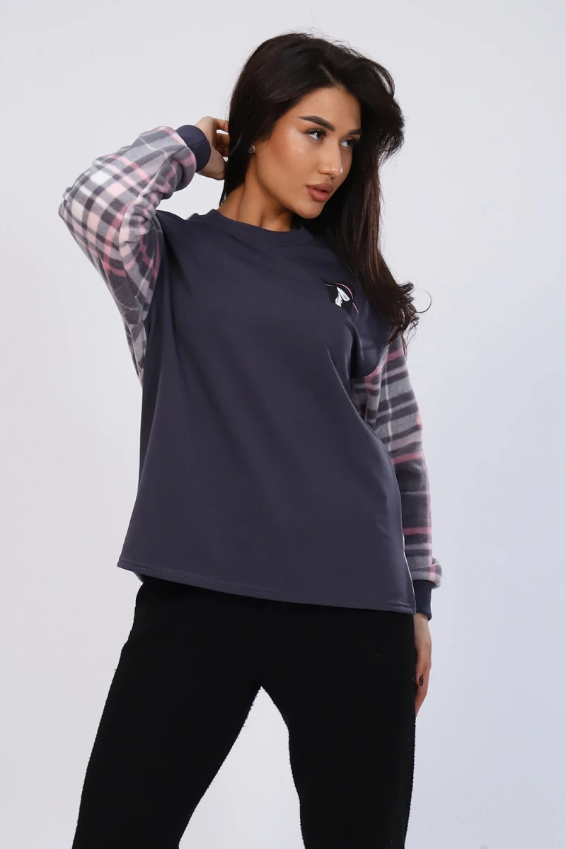 Толстовка 82023 (фумэ)