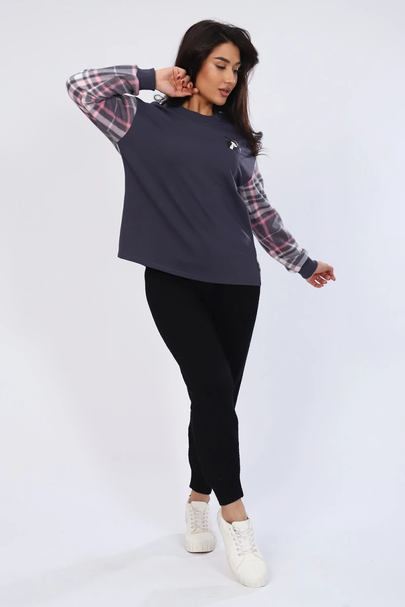 Толстовка 82023 (фумэ)