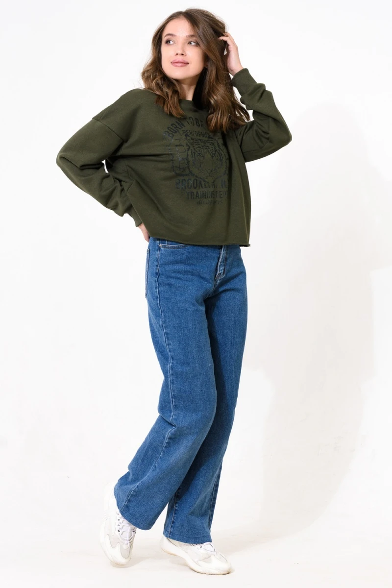 Свитшот 24351 (хаки)