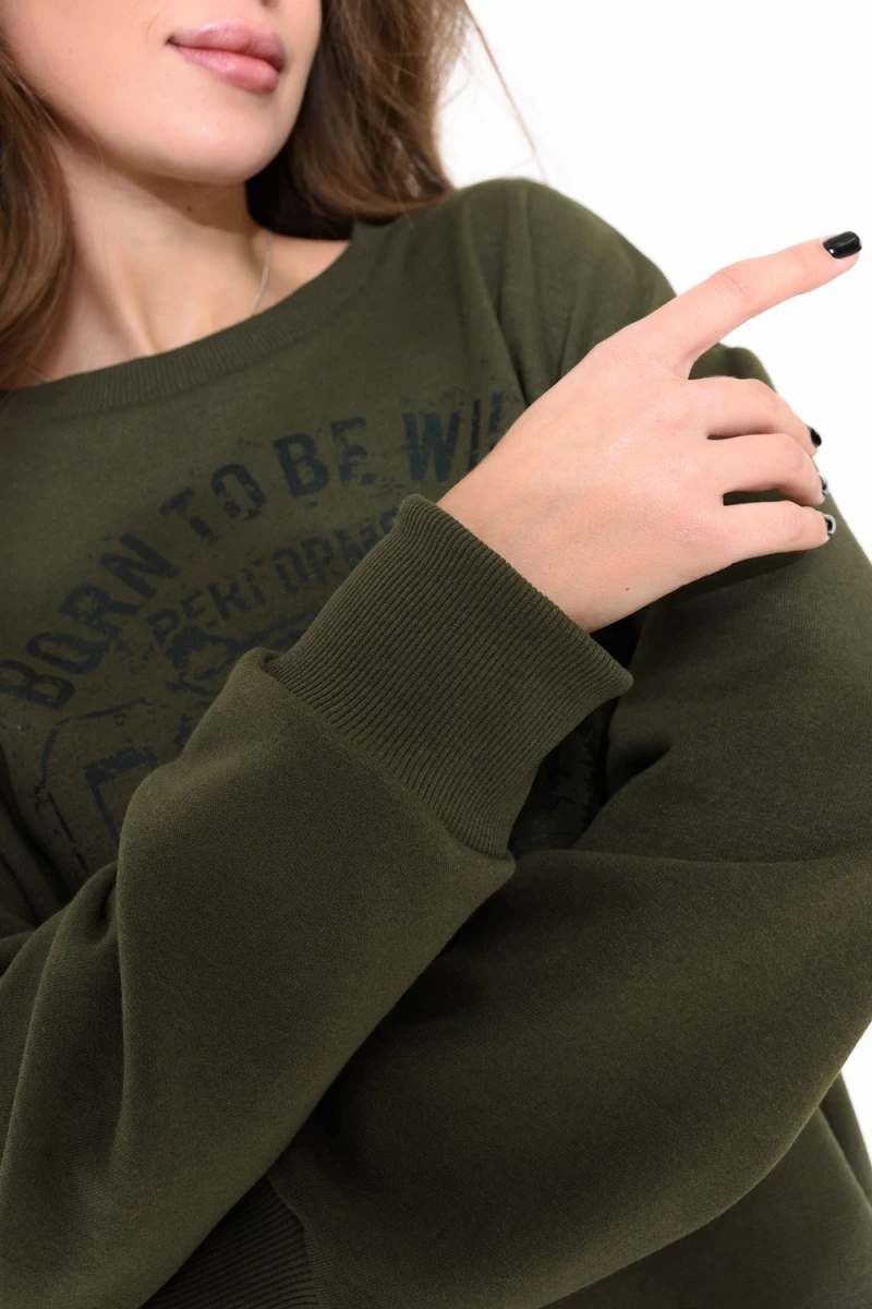 Свитшот 24351 (хаки)