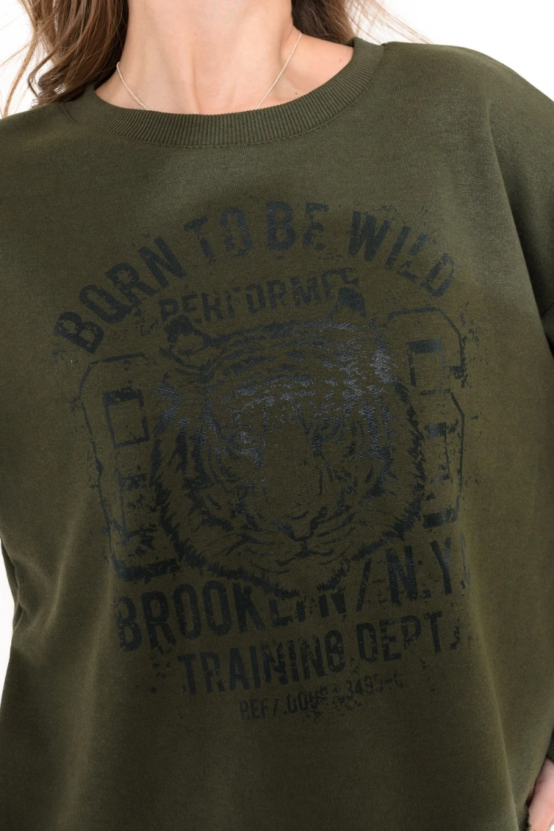 Свитшот 24351 (хаки)