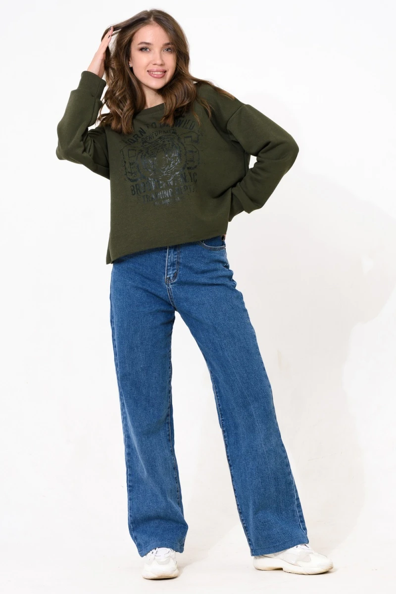 Свитшот 24351 (хаки)