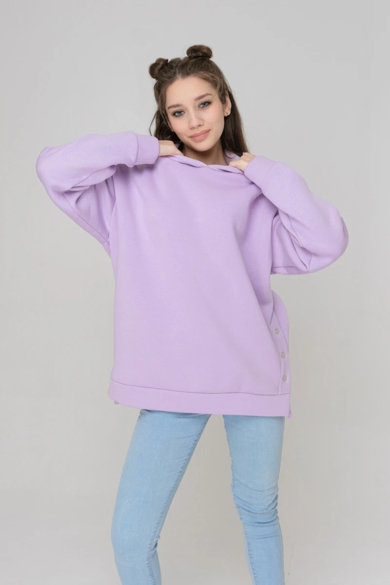 Толстовка 15412 (лавандовый)