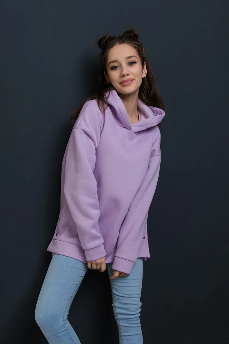 Толстовка 15412 (лавандовый)